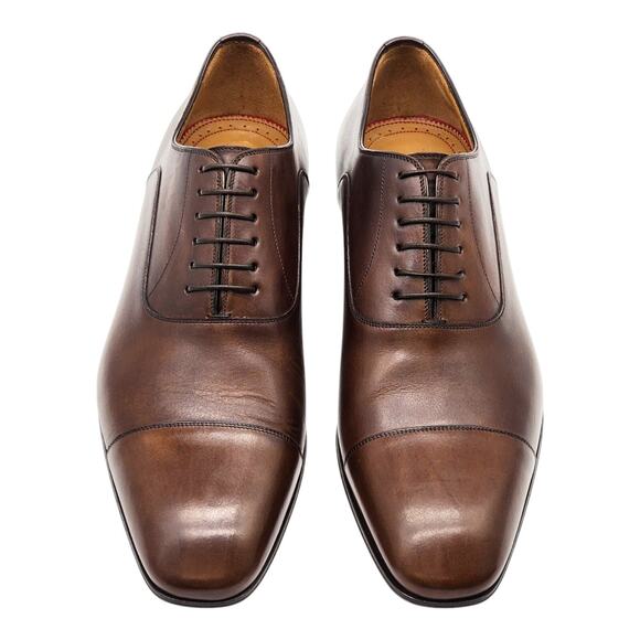 Christian Louboutin Greggo Leather Oxford Shoes in Brown EU 43.5 US 10.5 - $995 - Picture 4 of 9
